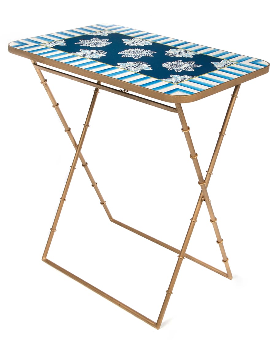 Image 1 of 2: Chinoiserie Cocktail Trays, Set of 4