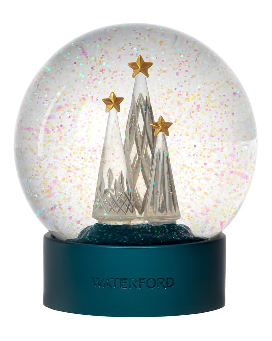 Waterford Crystal Lismore Snow Globe Horchow