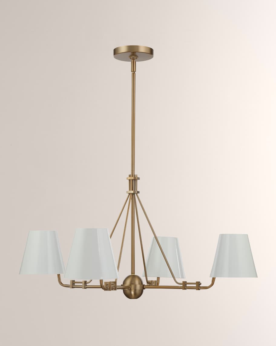 Crystorama Xavier 4Light Chandelier Horchow