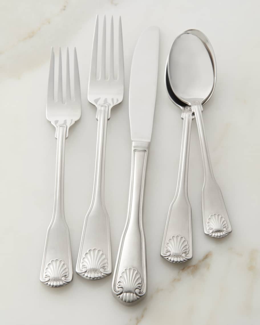 Towle Silversmiths 45-Piece London Shell Flatware Service