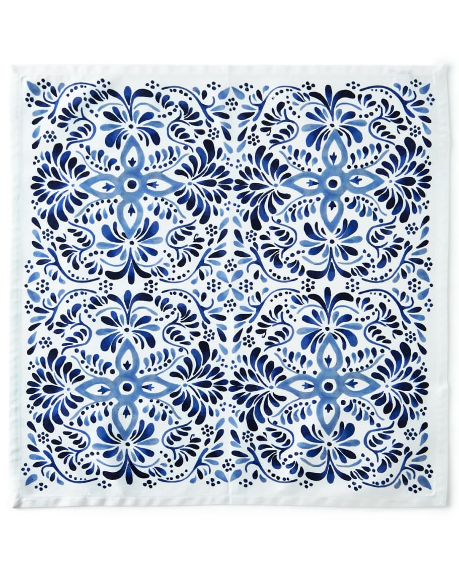 Image 3 of 3: Iberian Napkin - Indigo
