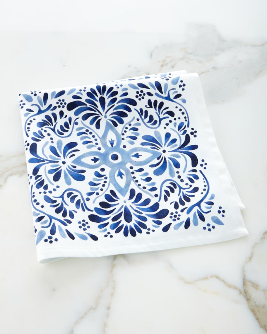 Image 1 of 3: Iberian Napkin - Indigo