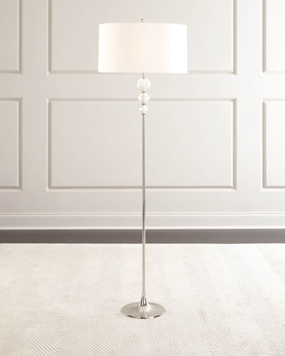 Image 2 of 2: Triple Ball Floor Lamp