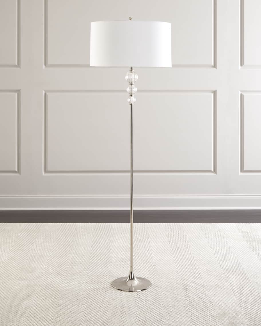 Image 1 of 2: Triple Ball Floor Lamp