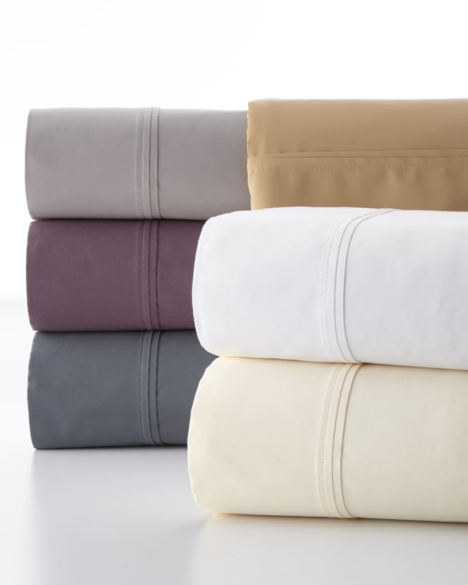 Charisma California King Luxe Solid 510 Thread Count Sheet Set