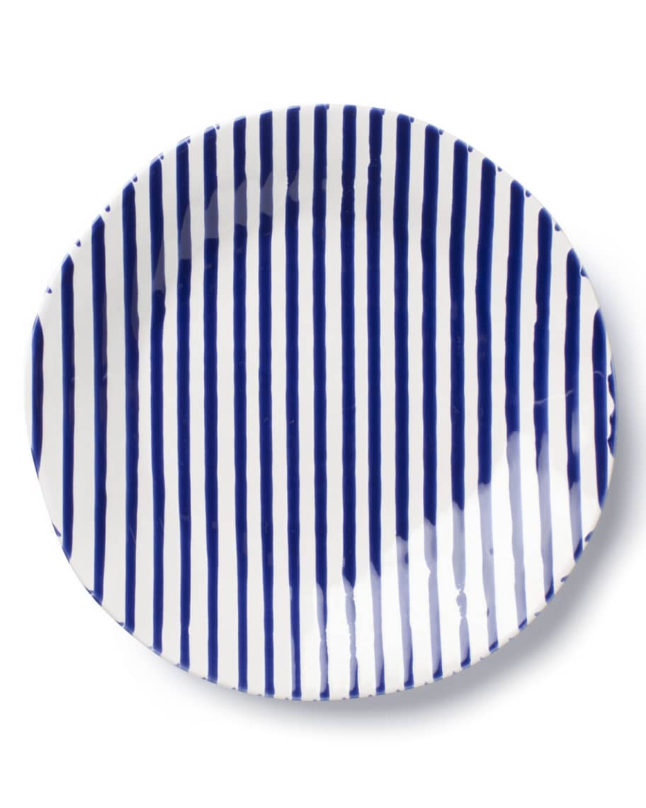 Image 1 of 2: Stripe Dinner Plate
