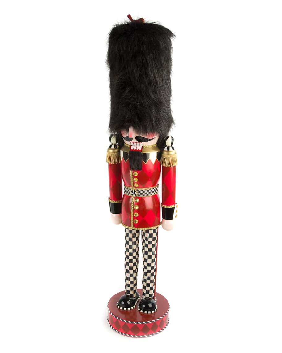 MacKenzieChilds Grand Buckingham Nutcracker Horchow