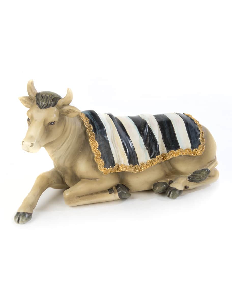 Image 3 of 4: Silver Lining Angel & Animal Nativity Figurines, Set of Three