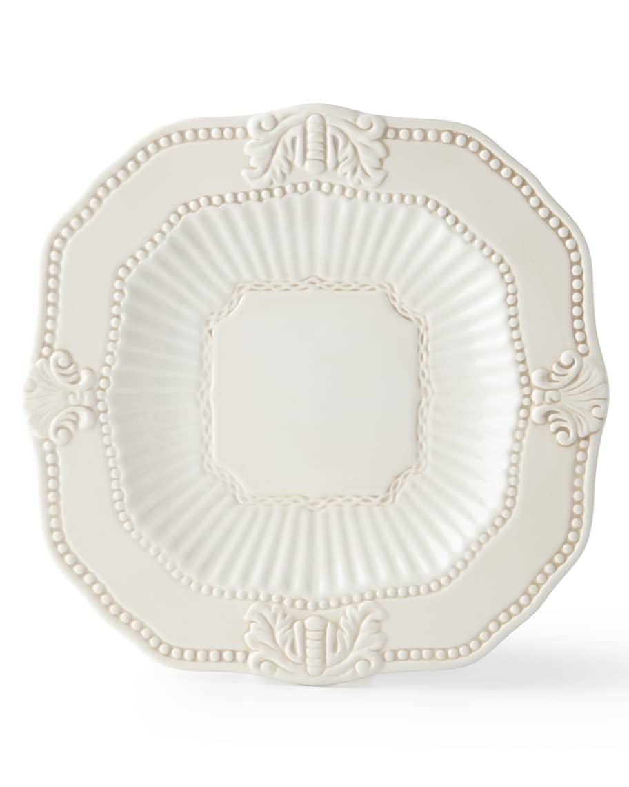 Image 1 of 3: 20-Piece Ivory Baroque Dinnerware Service