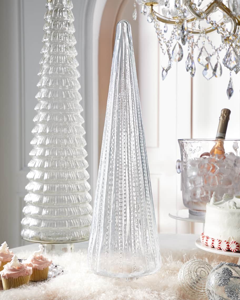 Image 1 of 1: 26" Clear Glass Tree