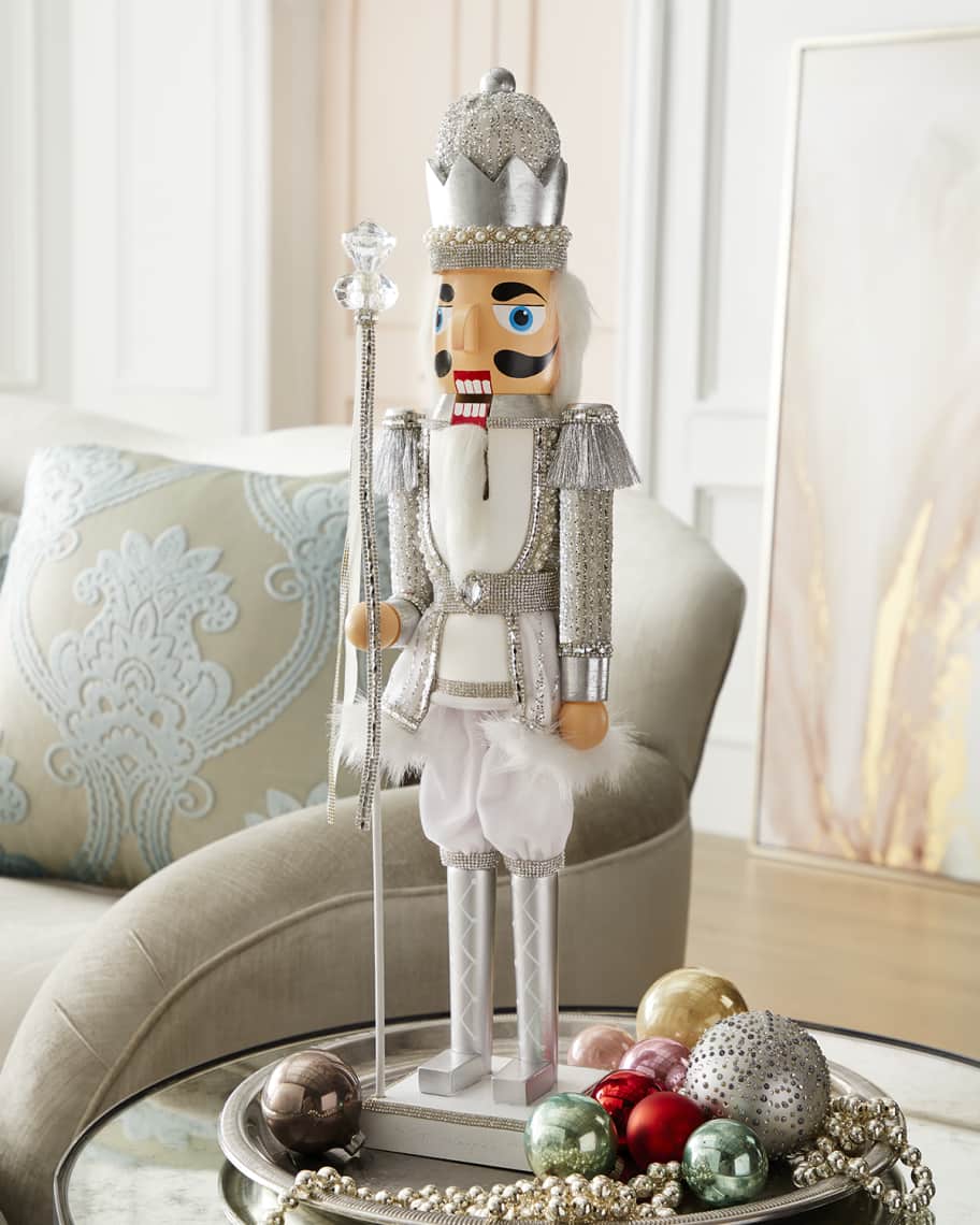 Crystal Christmas Nutcracker Horchow