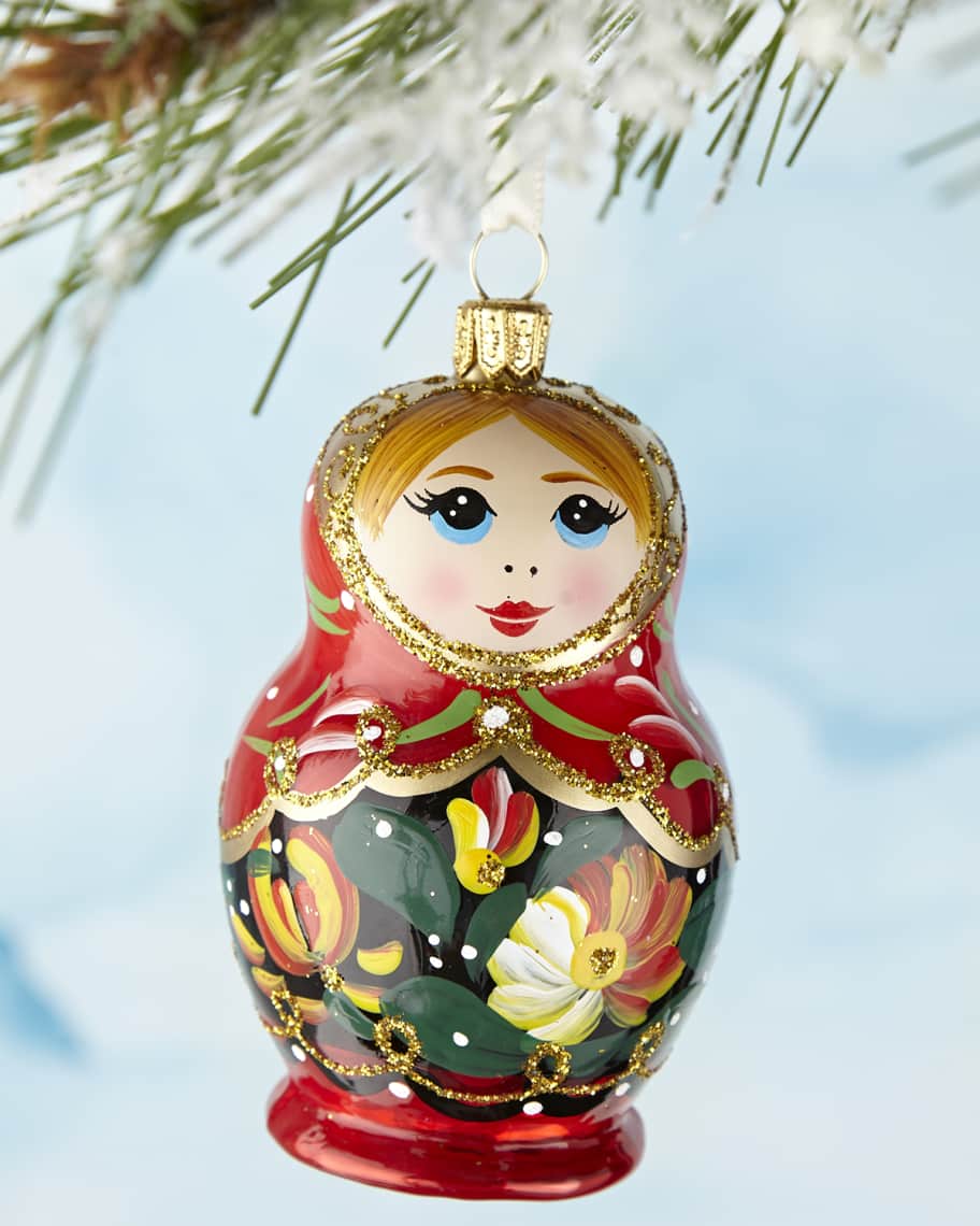 Russian Nesting Doll Ornament | Horchow