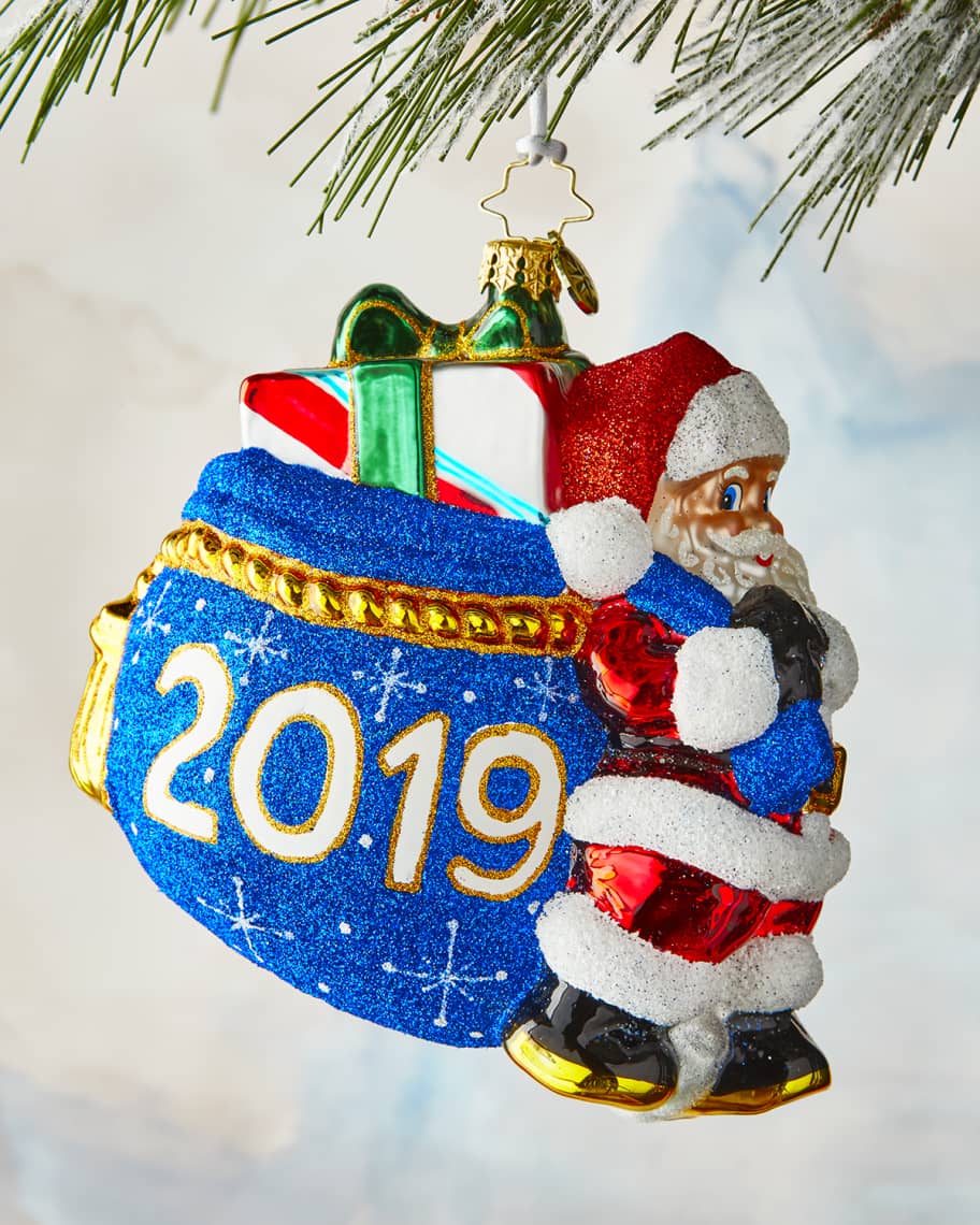 Image 1 of 1: Santa's 2019 Delivery Ornament