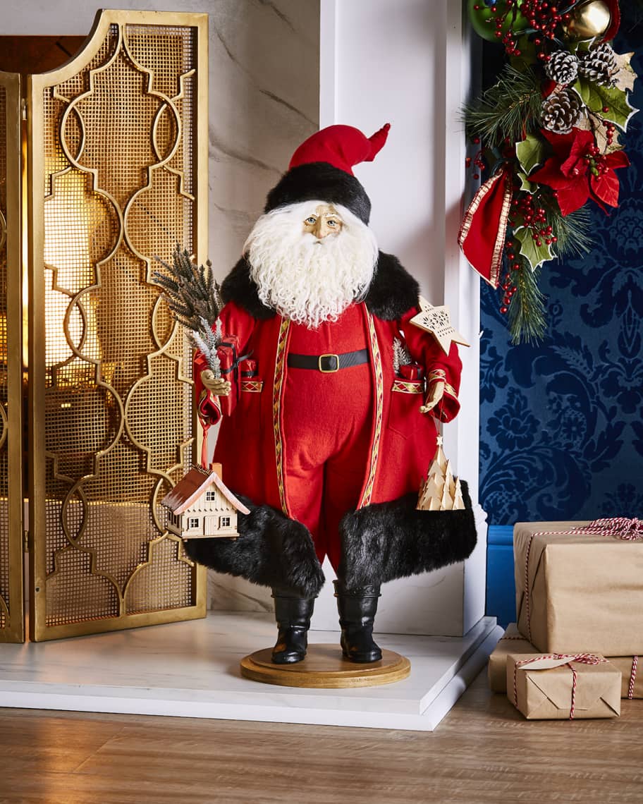 Lynn Haney Bavarian Santa Figure | Horchow