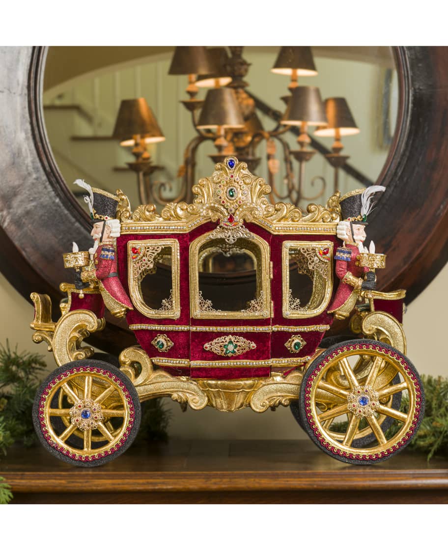 Katherine's Collection Gifts of Christmas Carriage Horchow