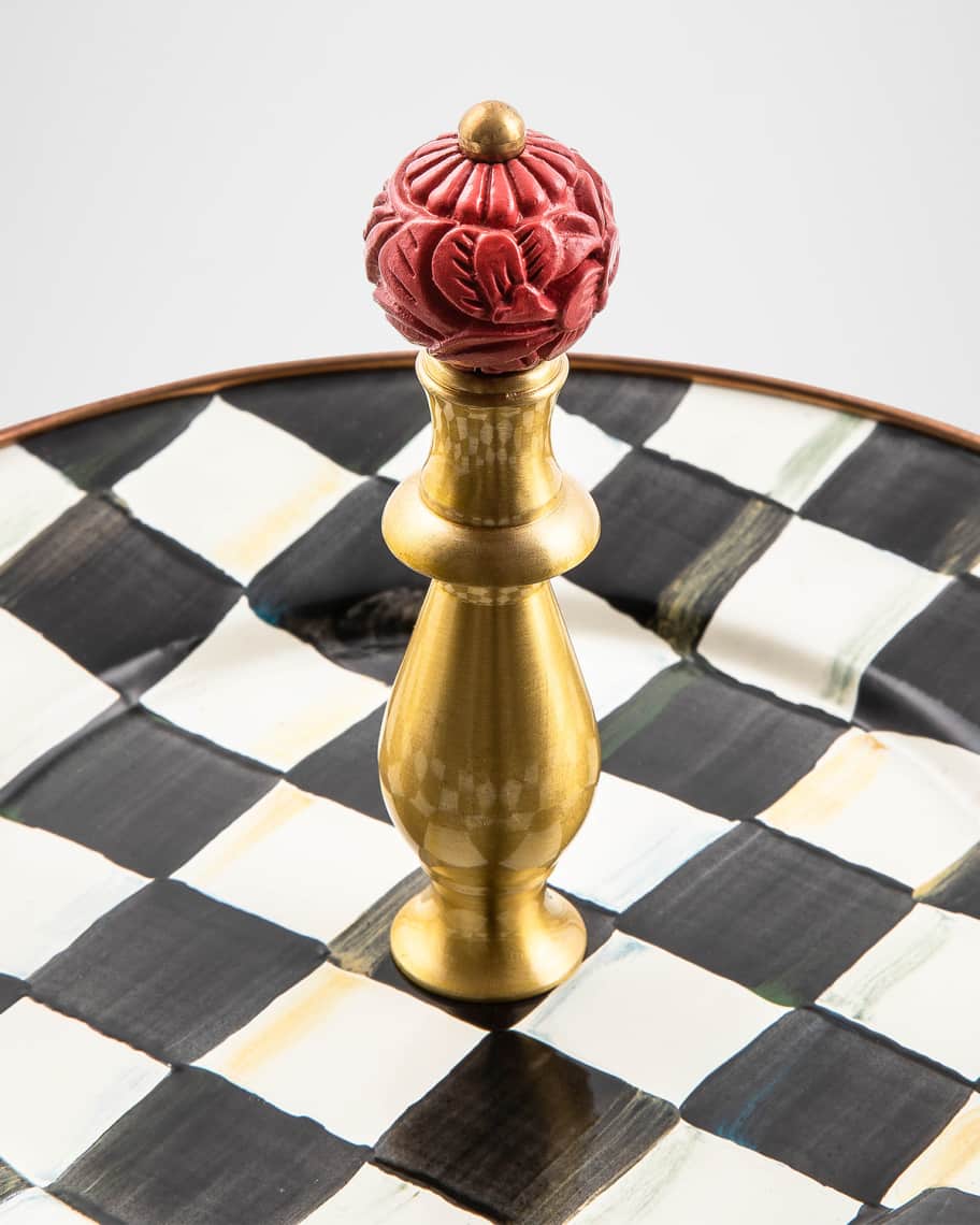 Image 3 of 7: Courtly Check Two-Tier Sweet Stand