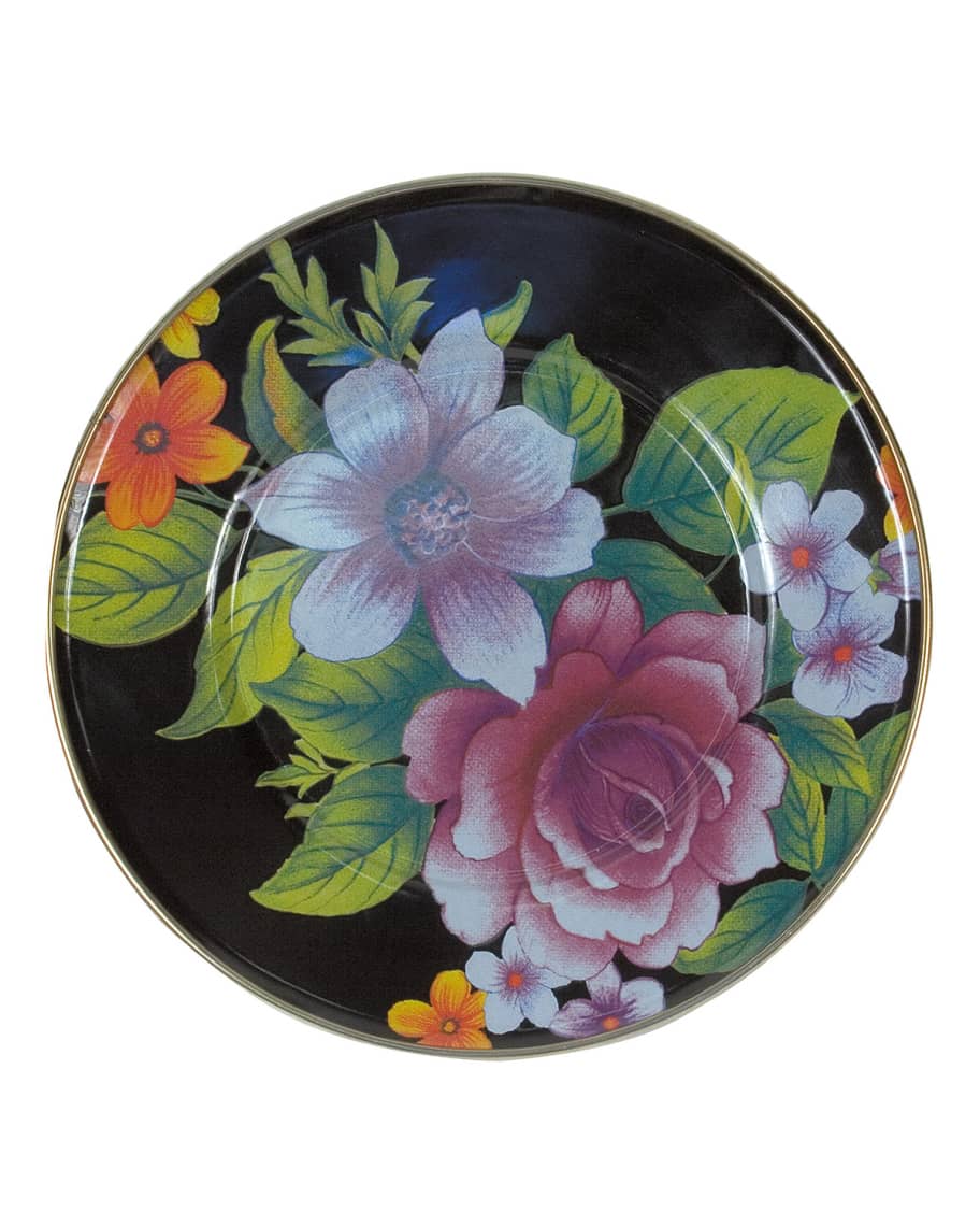 Image 1 of 1: Flower Market Luncheon Plate