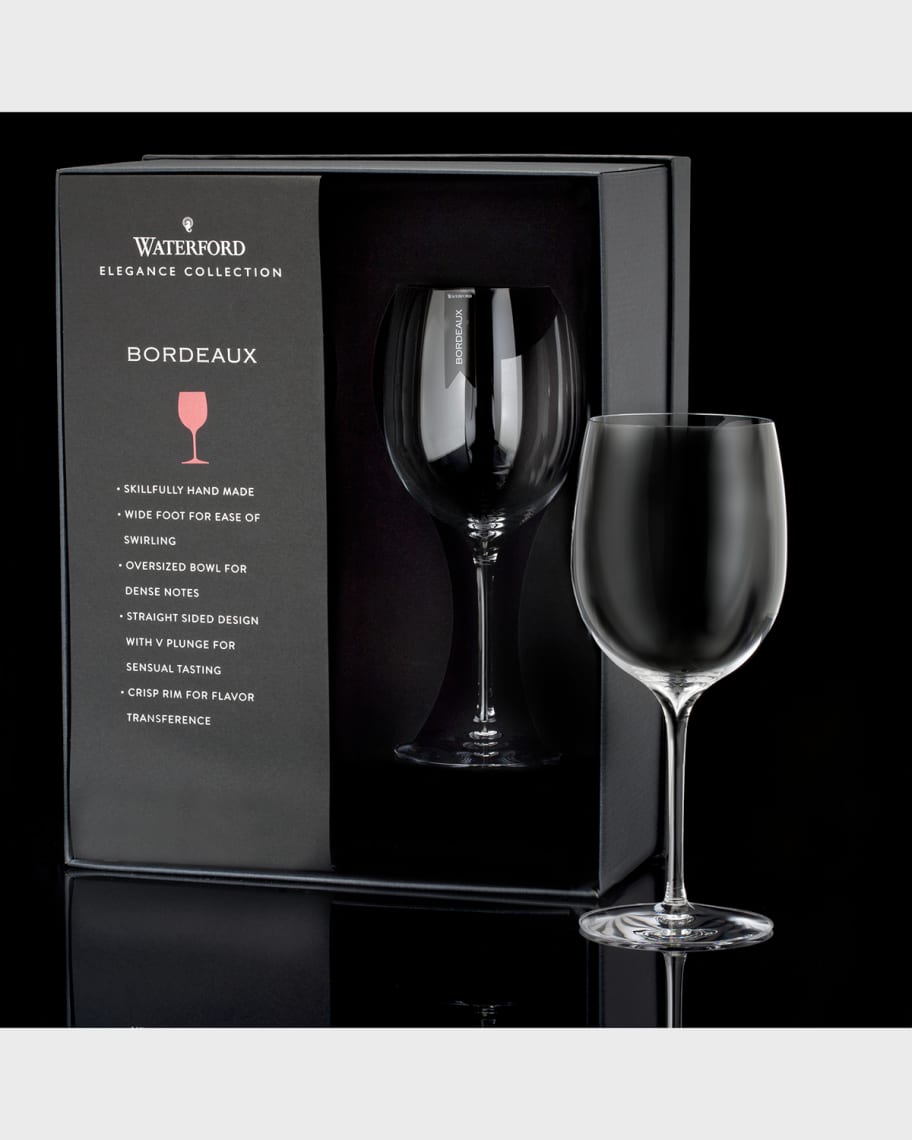 Image 3 of 3: Elegance Bordeaux Glasses, Set of 2