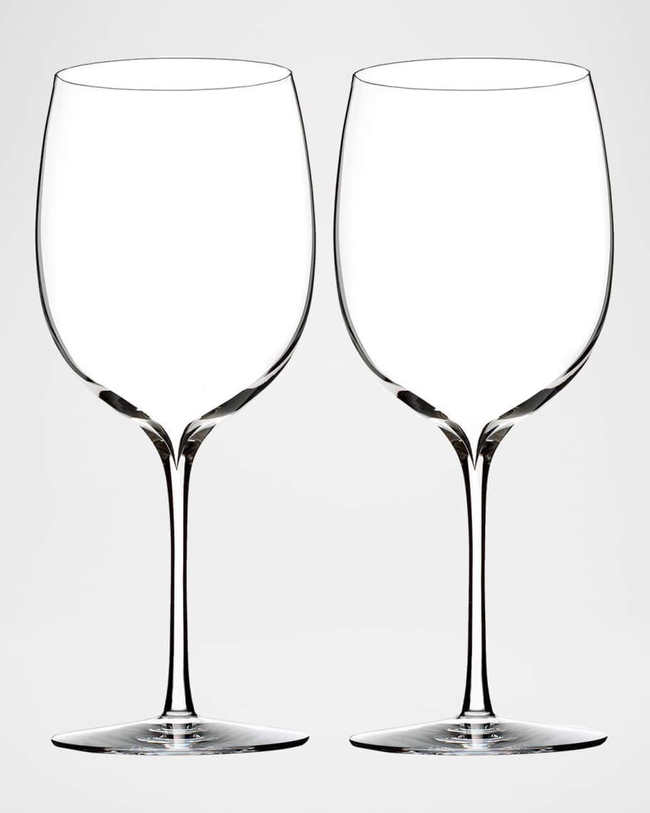 Image 1 of 3: Elegance Bordeaux Glasses, Set of 2