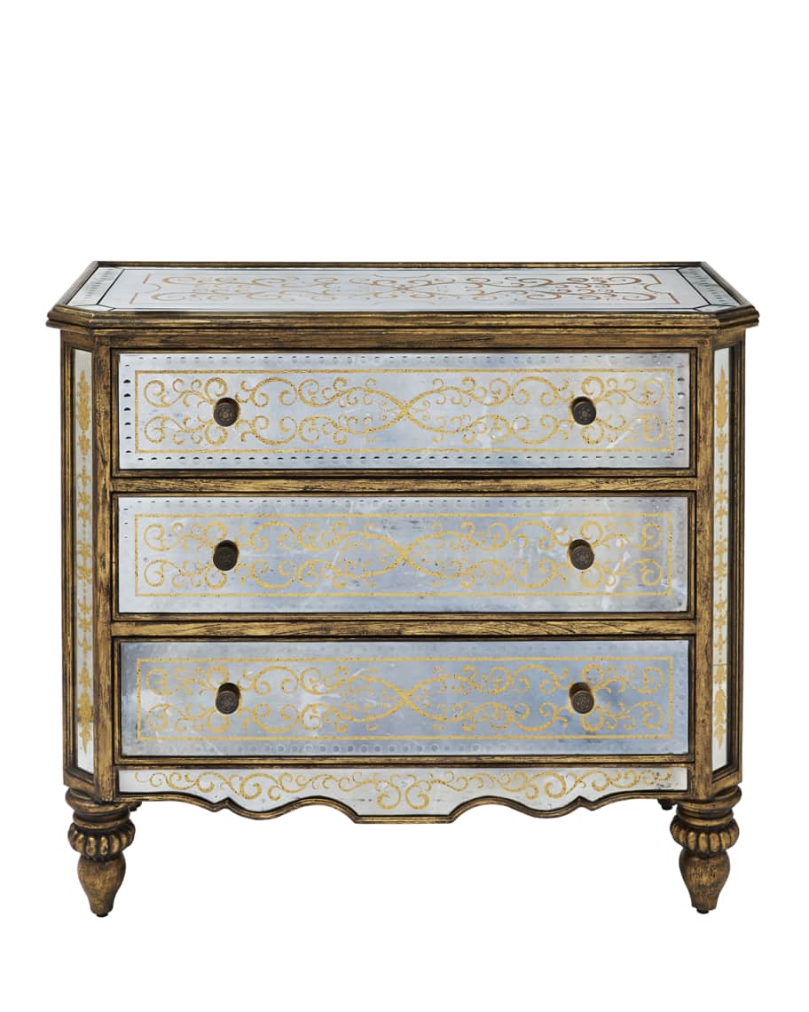 Mirror accent dresser sale