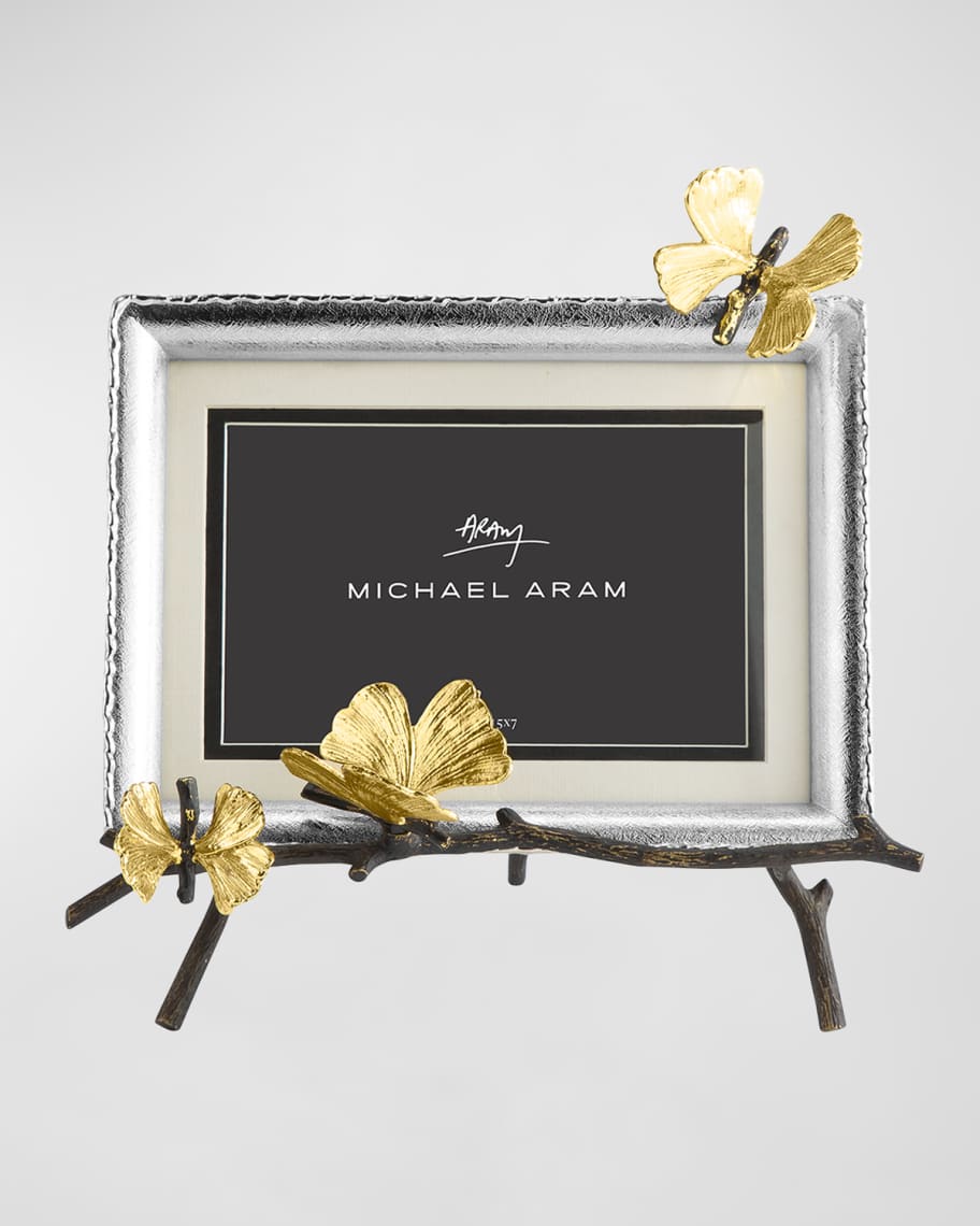 Michael aram butterfly ginkgo easel frame best sale