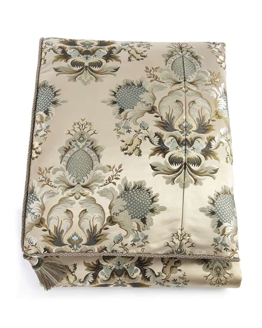 Image 1 of 1: Queen Rochelle Floral Duvet Cover