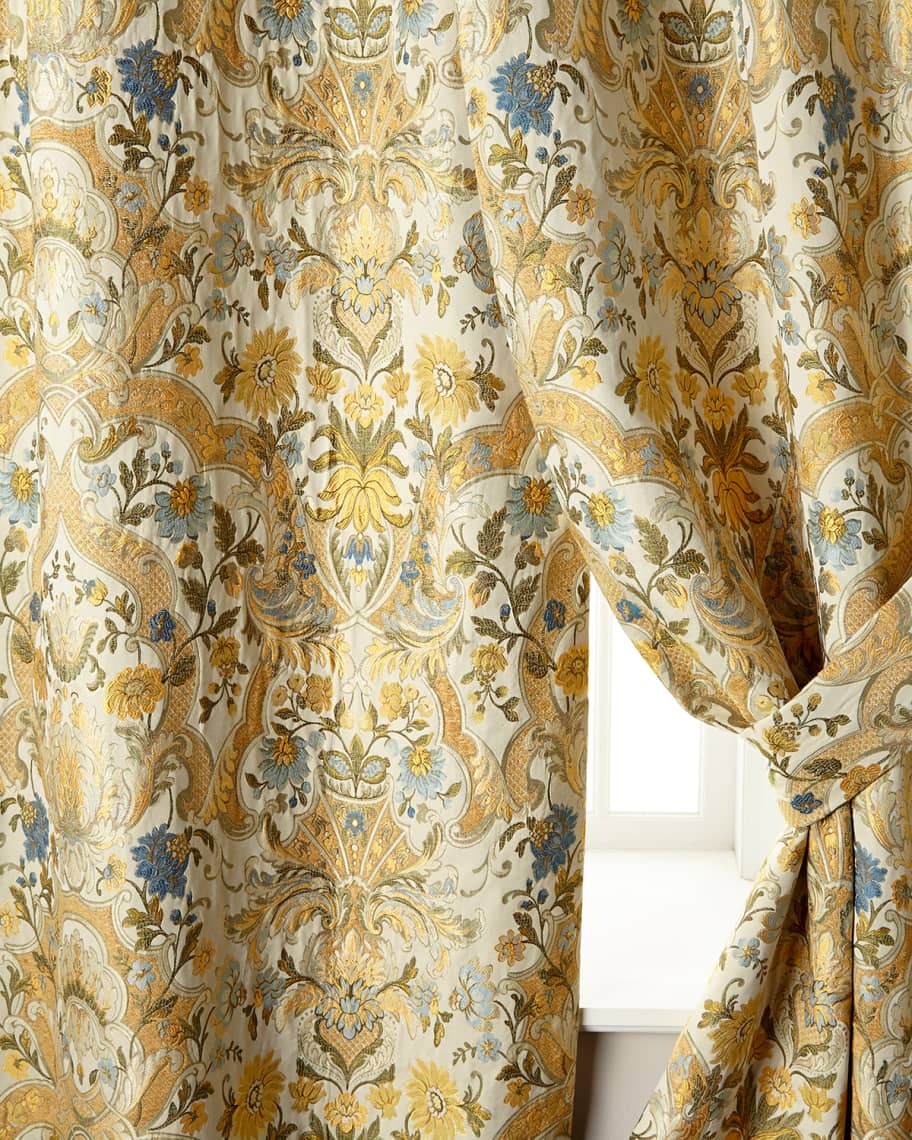 Image 1 of 1: Two 52"W x 96"L Manor Curtains