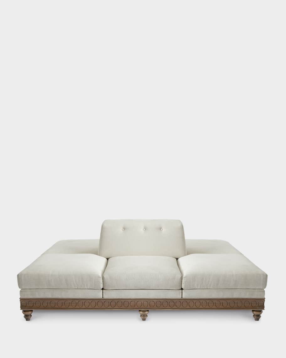 Double sided lounge sofa clearance