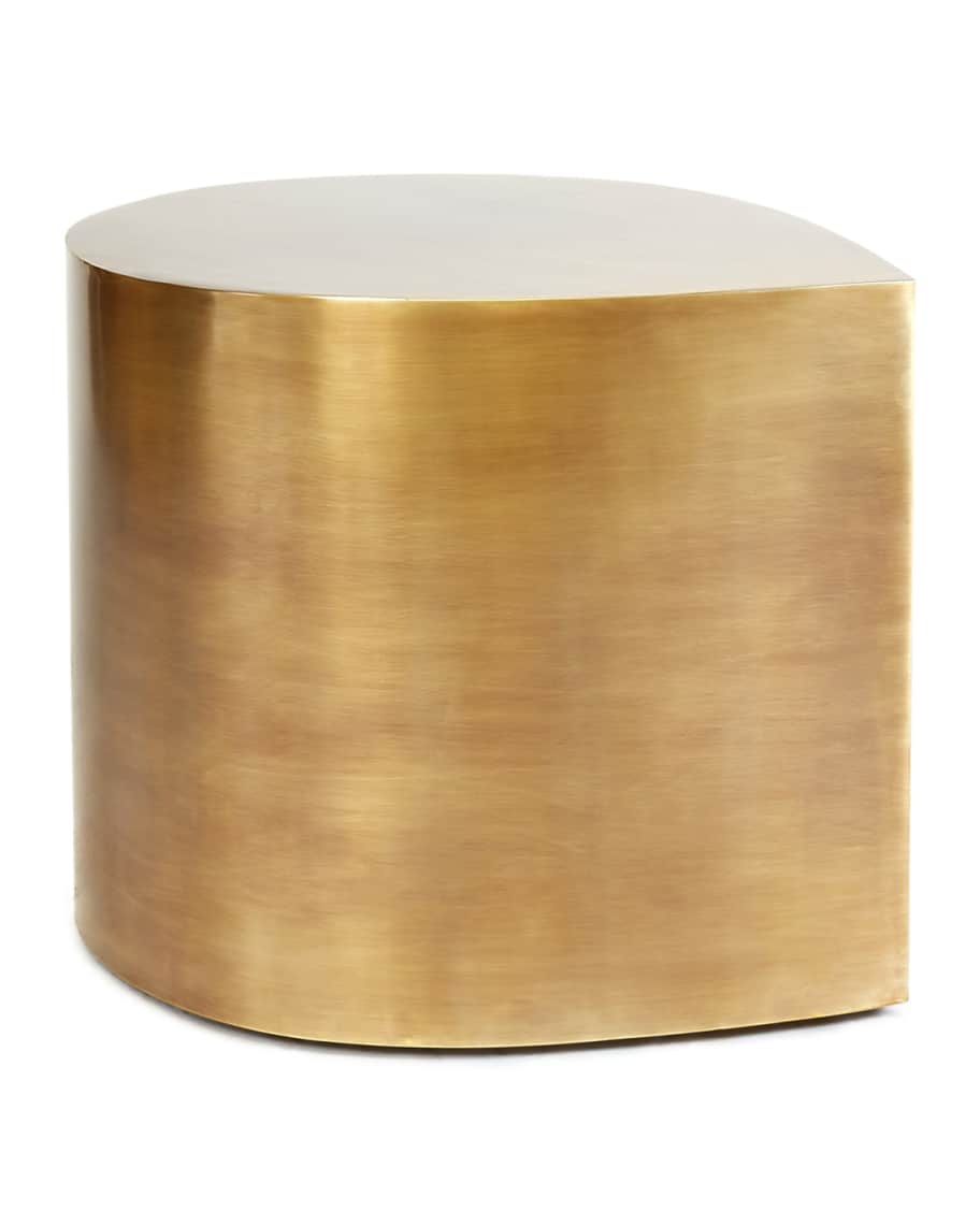 Image 2 of 3: Brass Teardrop Table