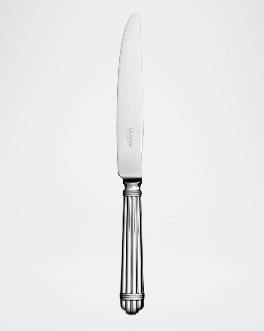 used Christofle STERLING ナイフ　スターリングシルバー銀 Christofle Aria Sterling Silver Dinner Knife | Horchow