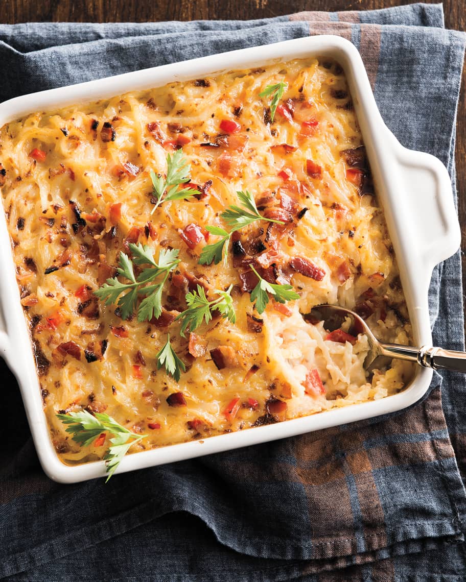 Hash Brown Casserole with Bacon, For 10 People Horchow