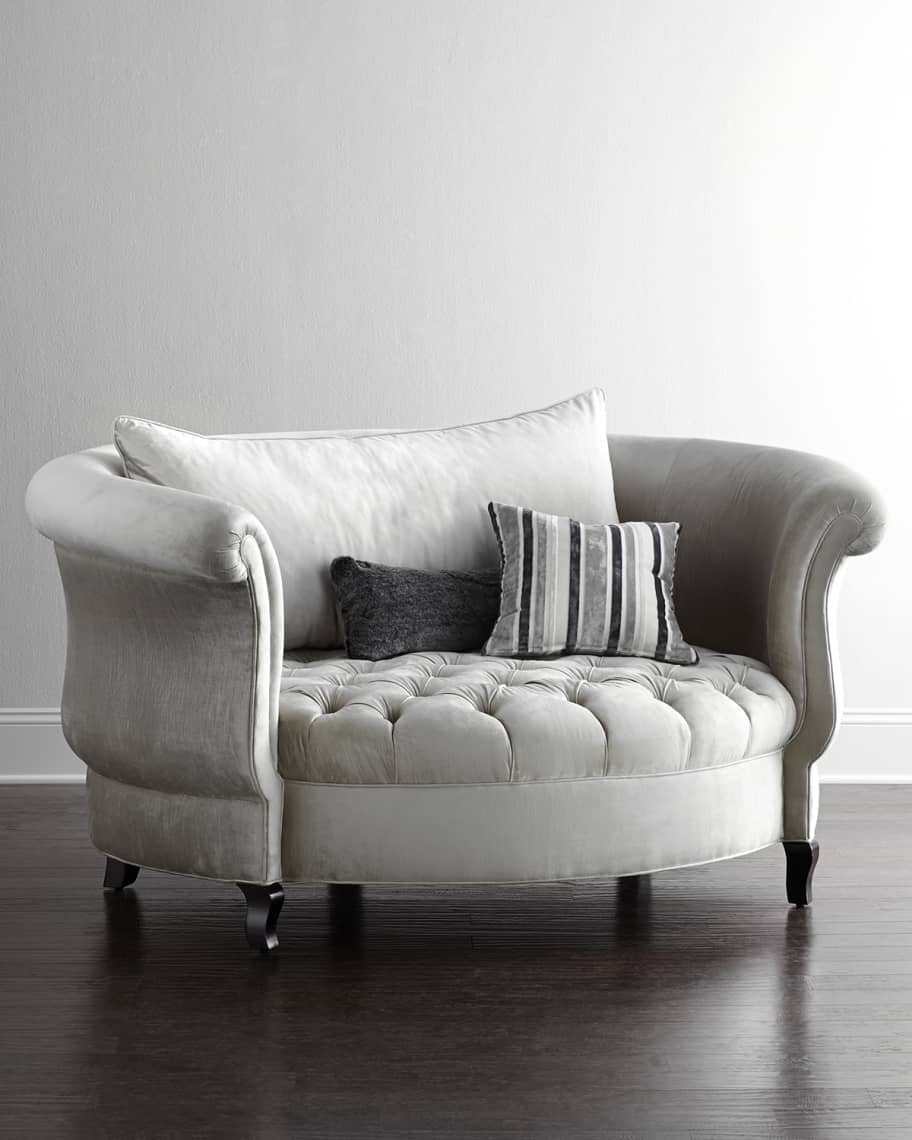 White cuddle chair best sale