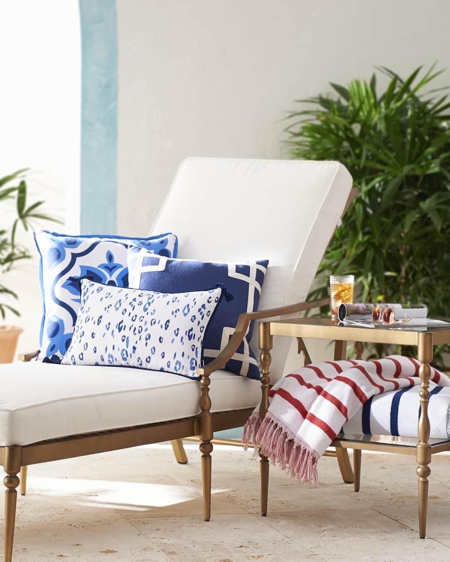 Sophia Outdoor Single Chaise & Side Table