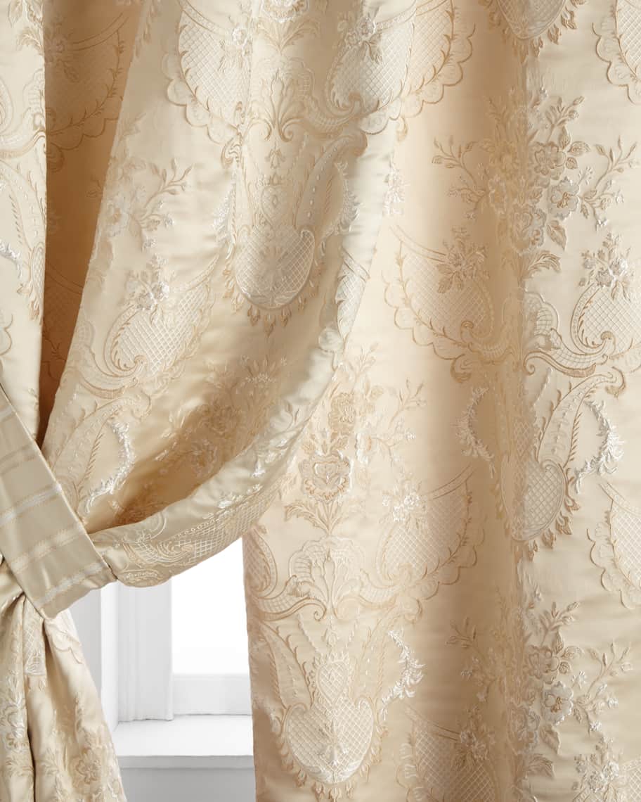 Image 1 of 1: Two 52"W x 96"L Charlotte Curtains