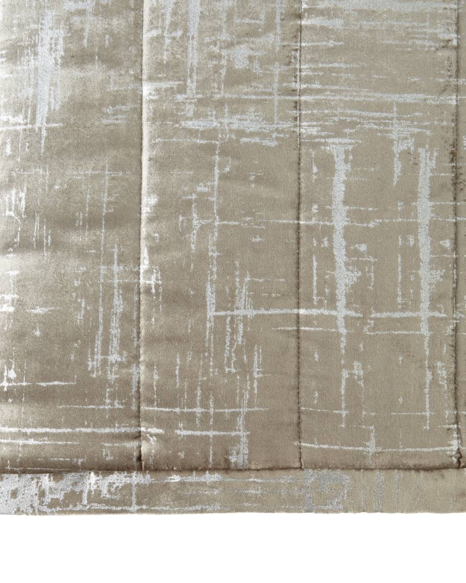 Image 2 of 2: Moderne Padded Throw, 68" x 96"