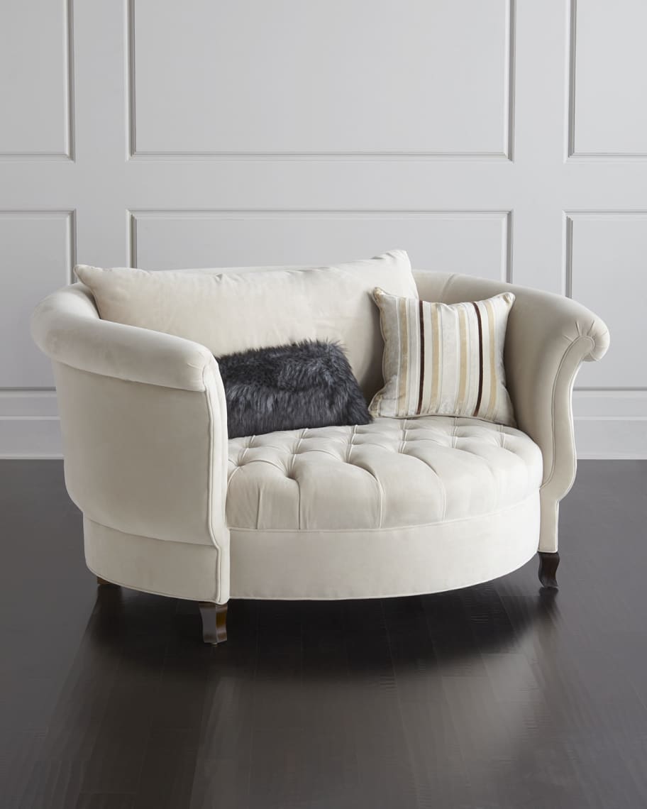 Cuddle chair leather clearance