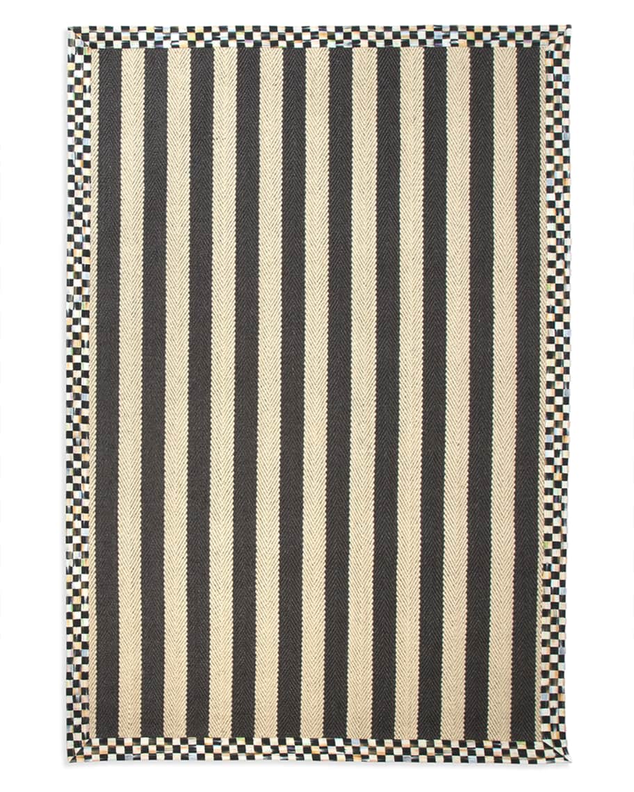 Image 1 of 1: Stripe Rug, 5' x 8'
