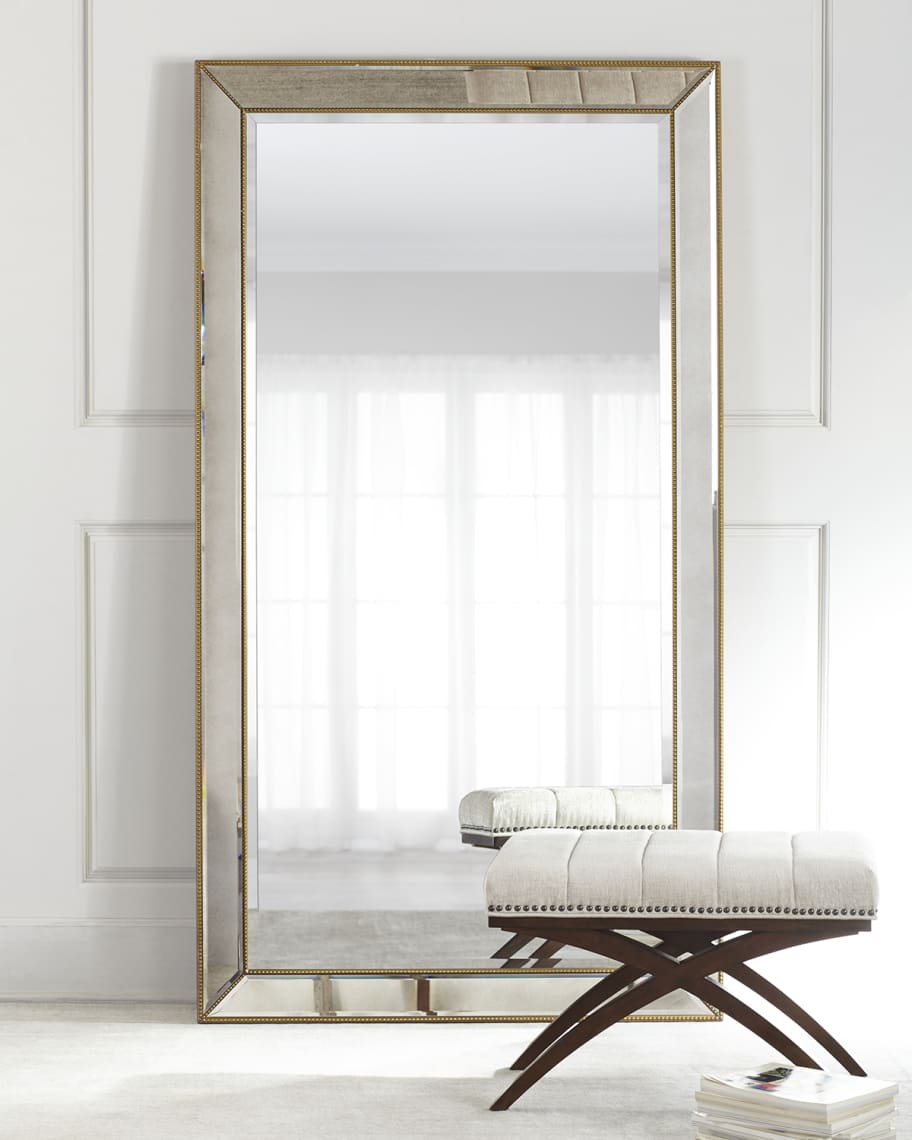 Floor sale mirror beveled