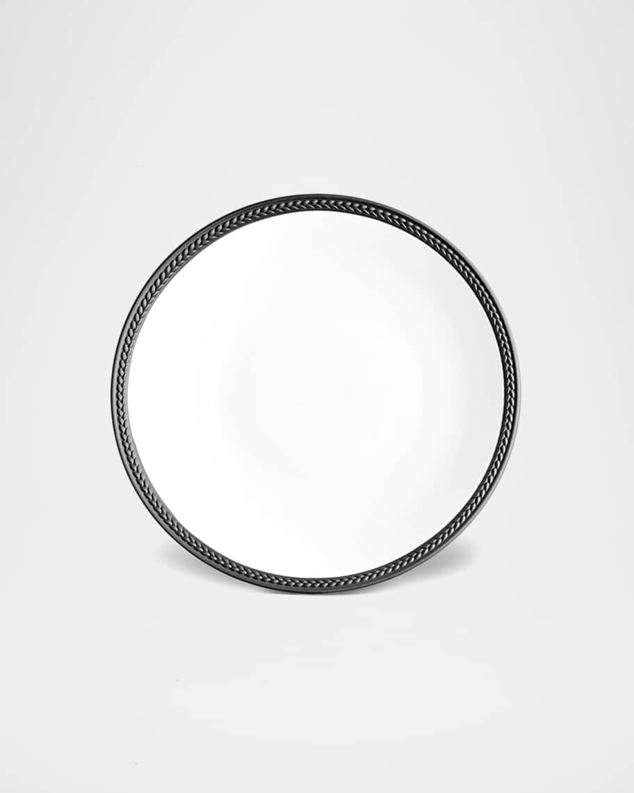 Image 1 of 1: Soie Black Salad Plate