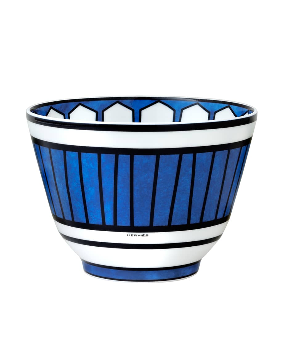 HERMES PIATTO FONDO BLEUS D'AILLEURS - Domus home