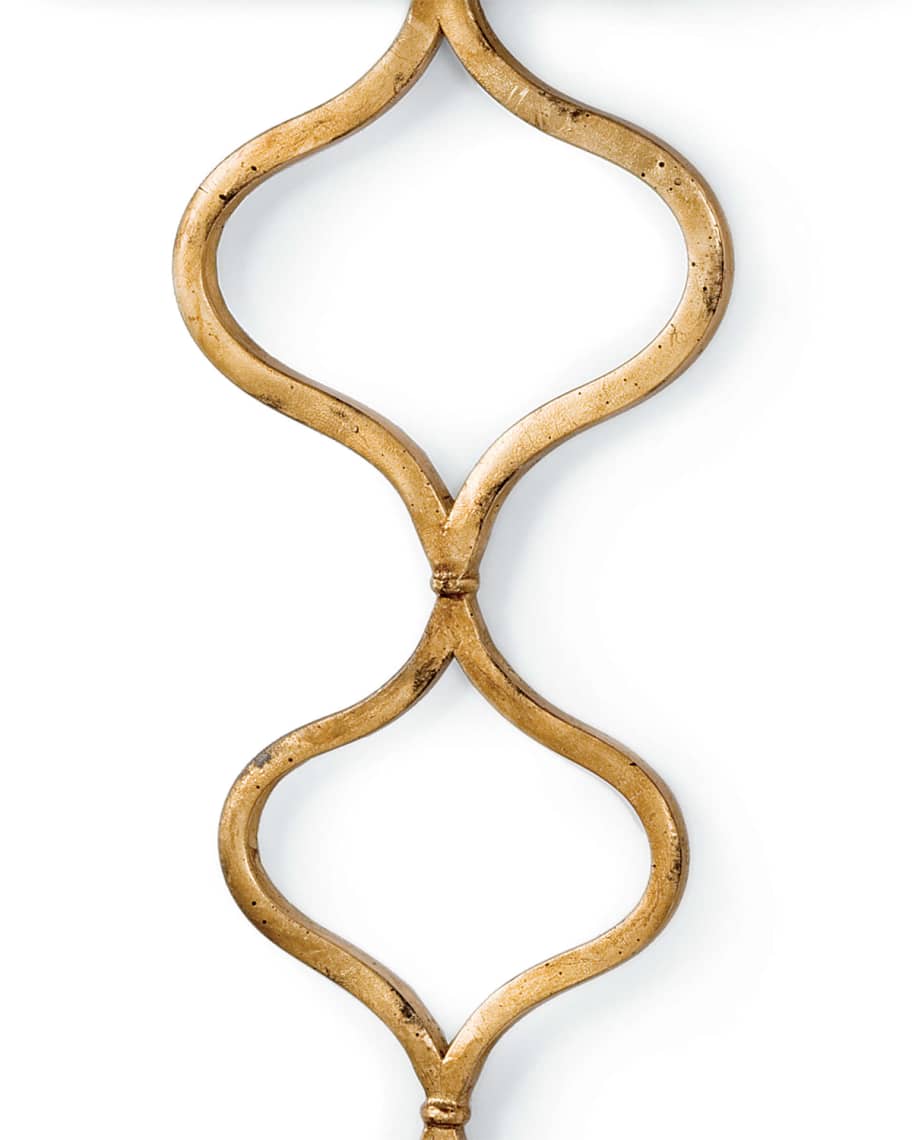 Image 2 of 3: Sinuous Metal Sconce
