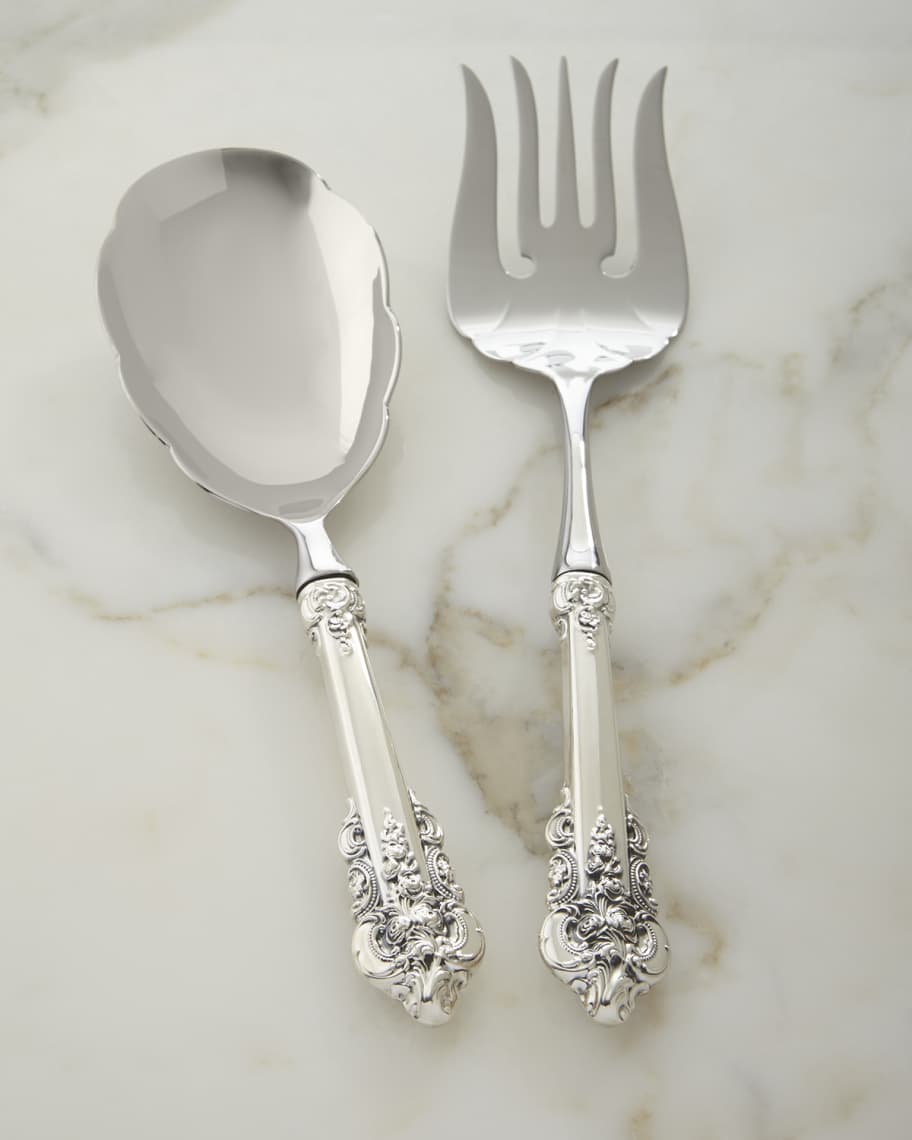 Wallace Silversmiths Grande Baroque 75th Anniversary Serving Set