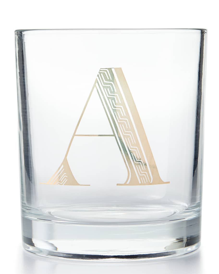 Image 2 of 2: Monogrammed Double Old-Fashioned