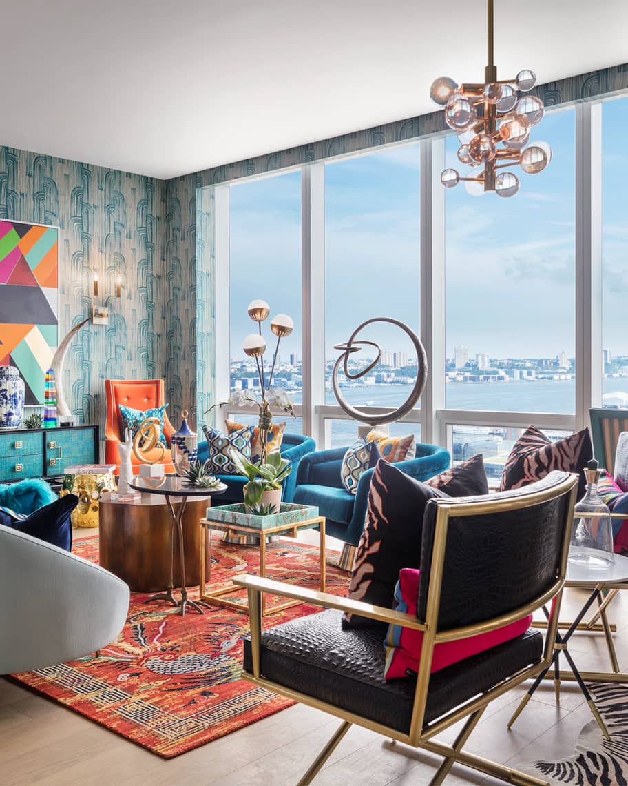 Jonathan Adler Globo 5 Light Chandelier Horchow