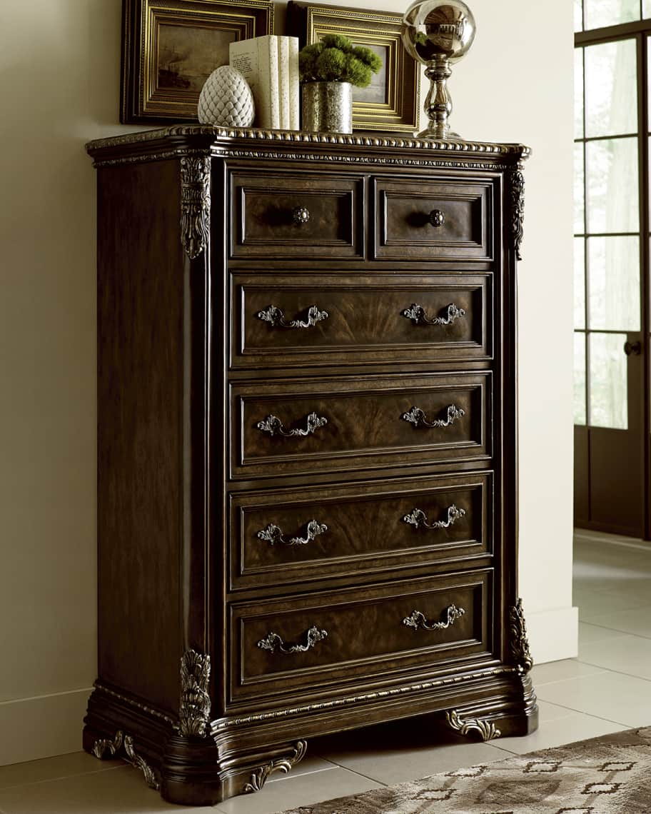 Image 1 of 2: Montgomery Six Drawer Chest