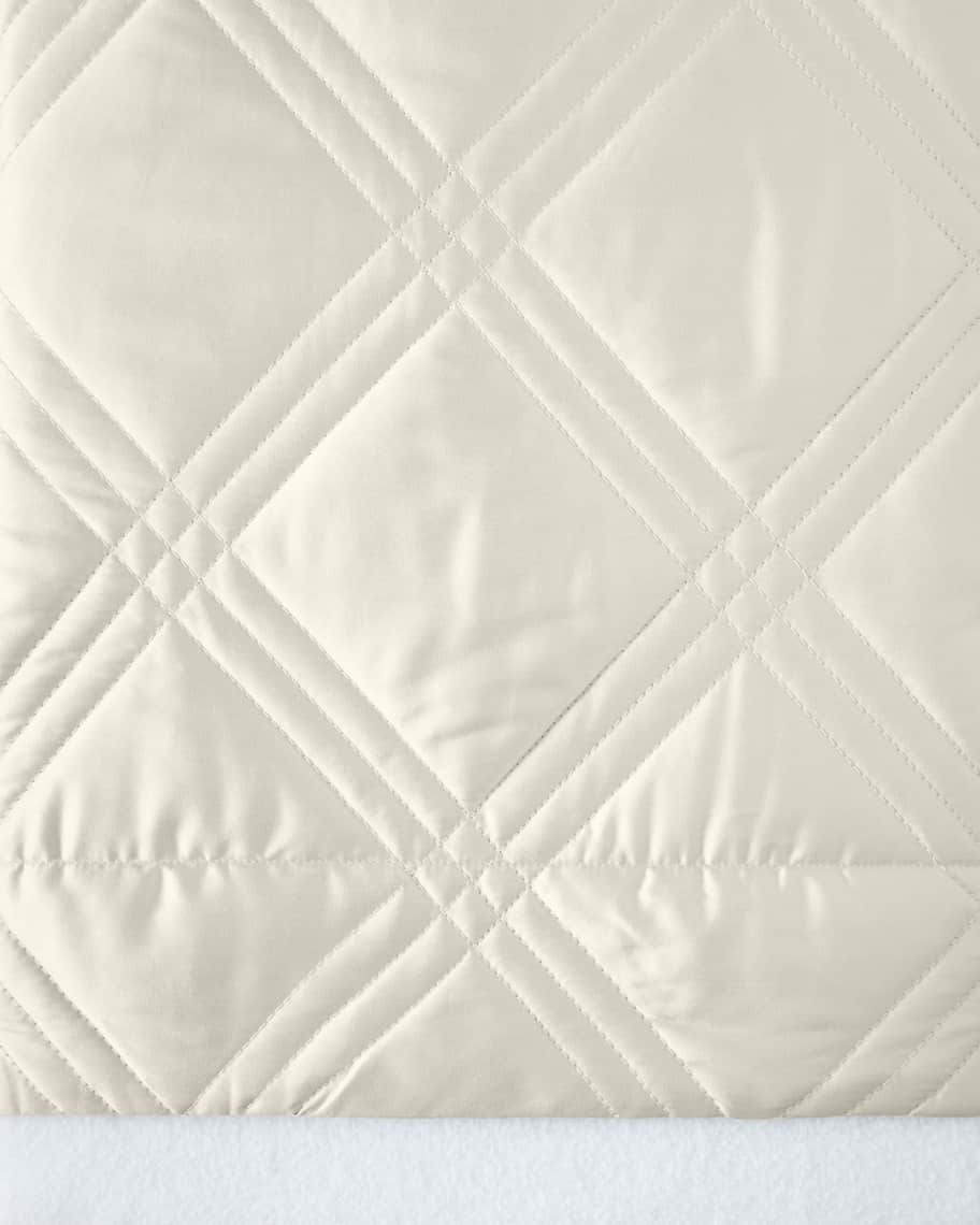 Matouk Windowpane King Coverlet Horchow