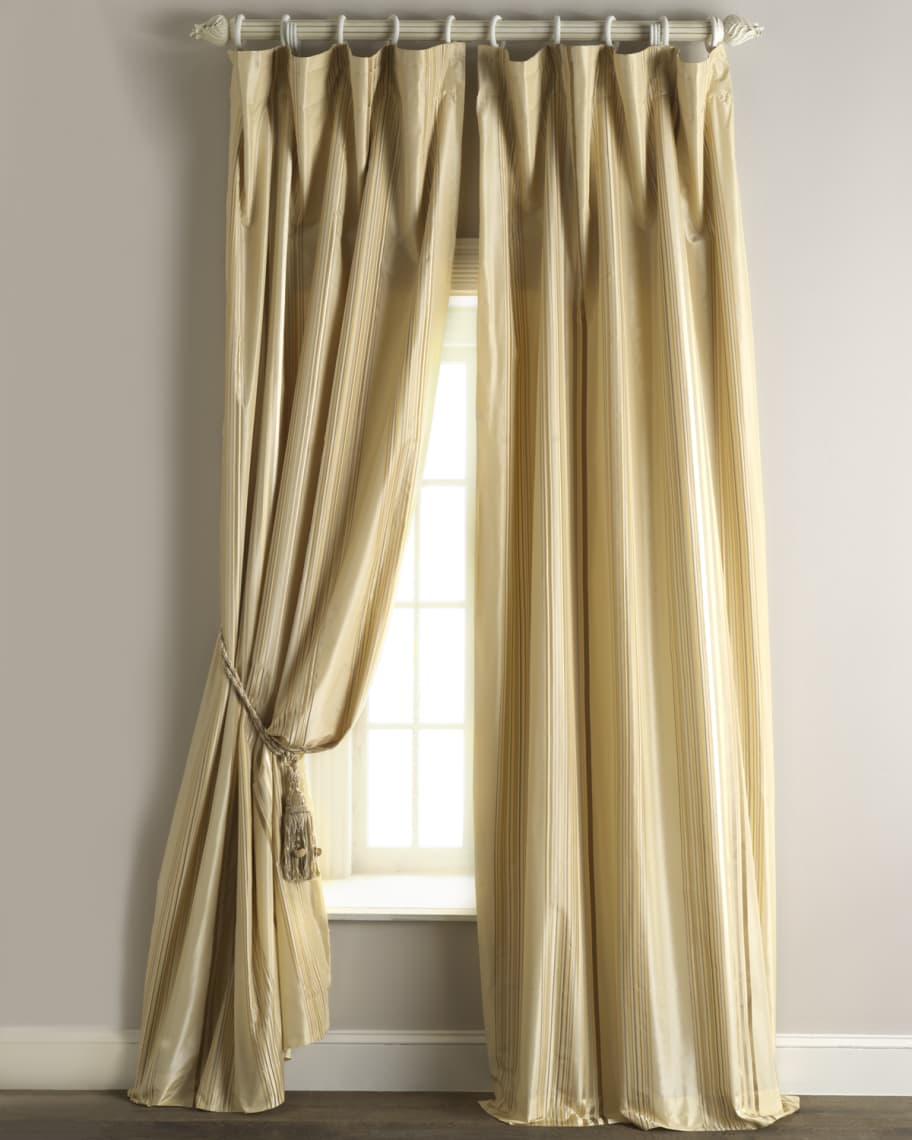 Home Silks Each Sienna Curtain, 108"L Horchow