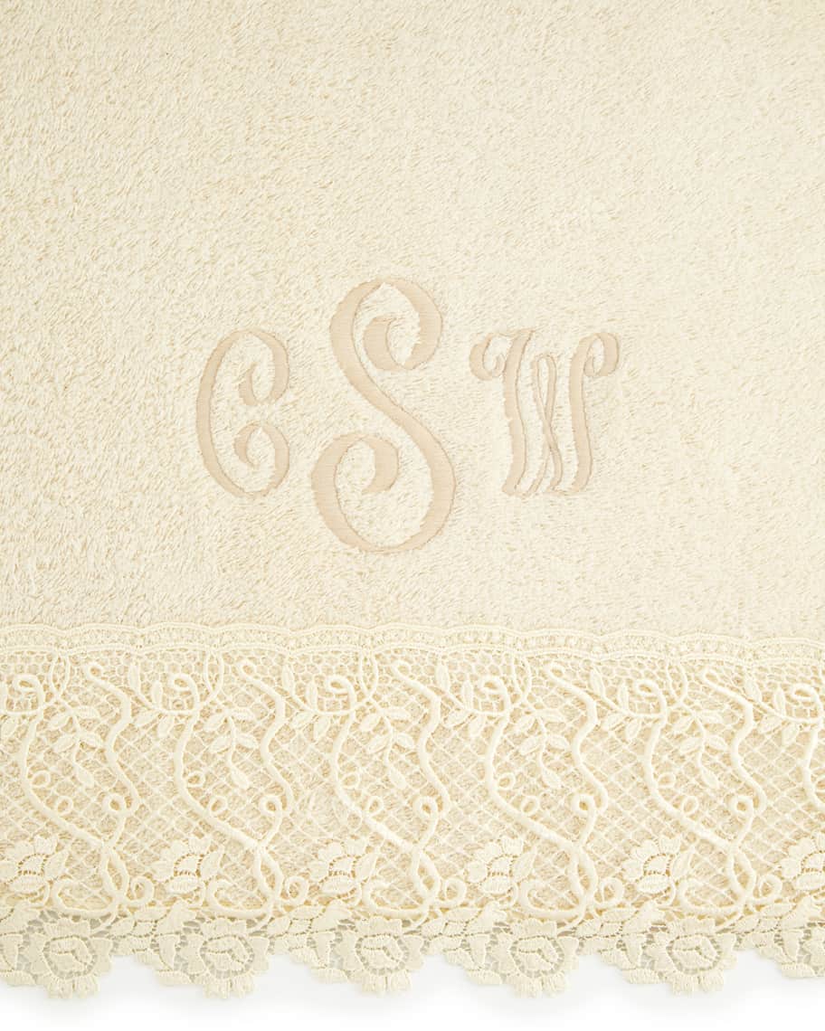 Matouk Callista Lace Hand Towel Horchow