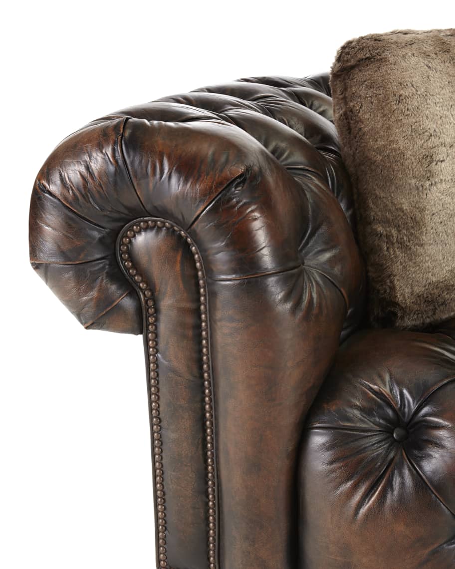 Image 2 of 3: Curtis Tufted Chesterfield Sofa
