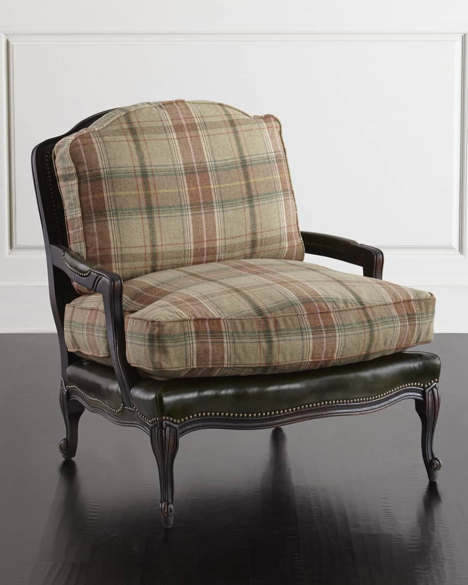 Bergere chair and ottoman for sales sale